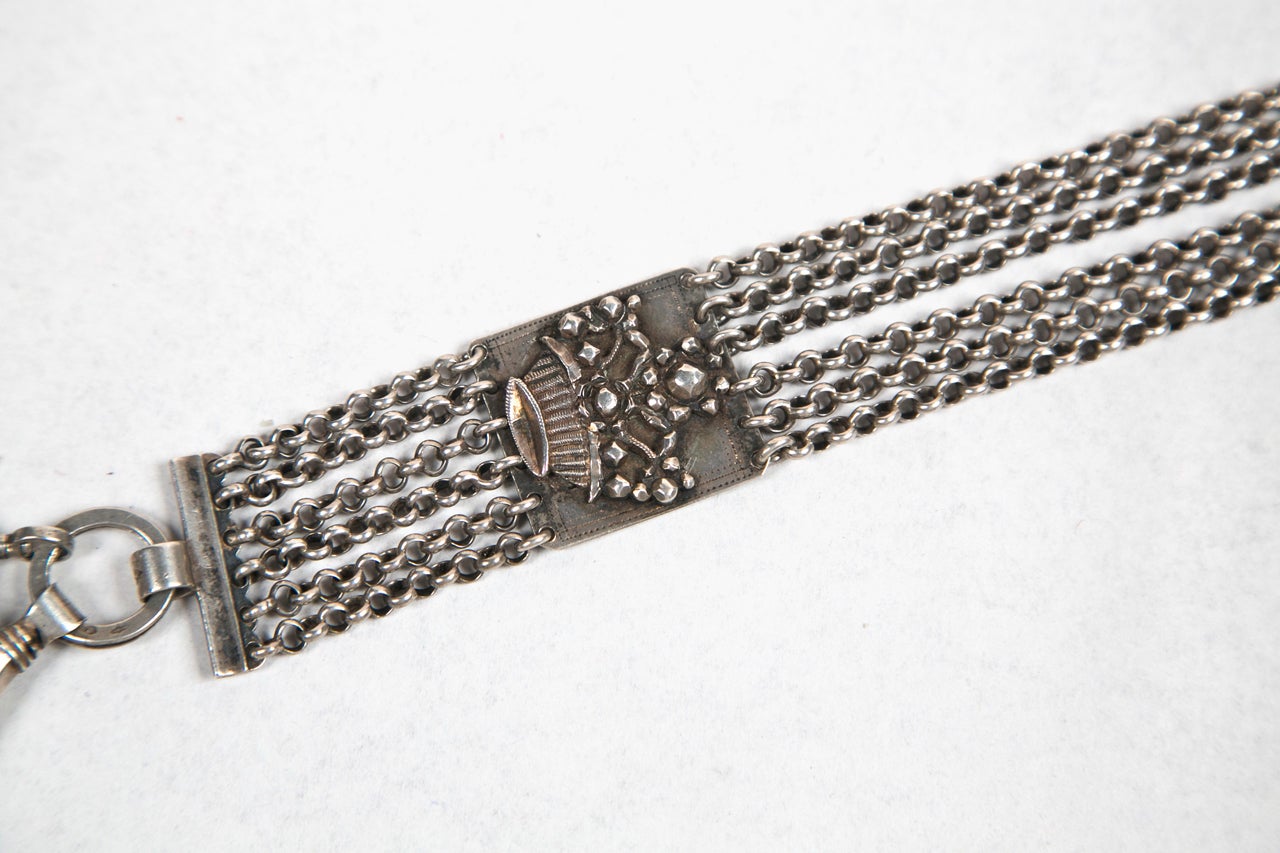 Georgian Antique Sterling Silver Bracelet with  Dutch Hallmarks Presented by Carol Marks