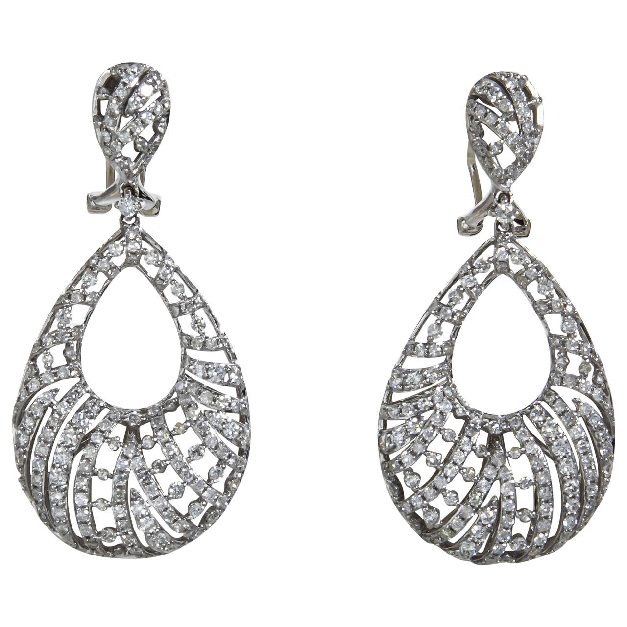 Diamond Shaped Earrings