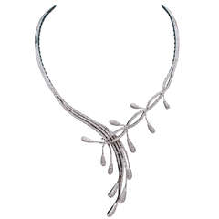 Diamond Gold Drop Necklace 3