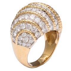 Diamond Chevron Ring
