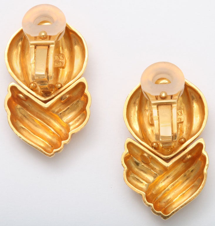 Gold Earrings by Zolotas 1