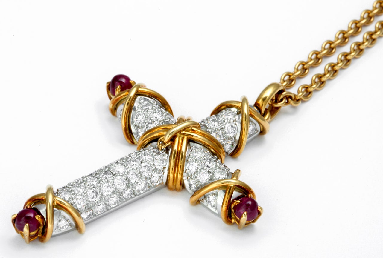 ruby necklace tiffany