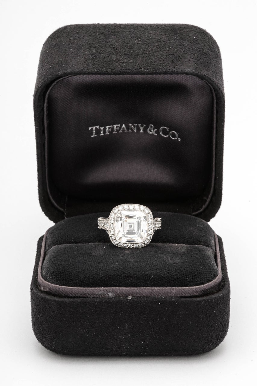 Tiffany & Co., Diamond Solitaire Ring For Sale 6