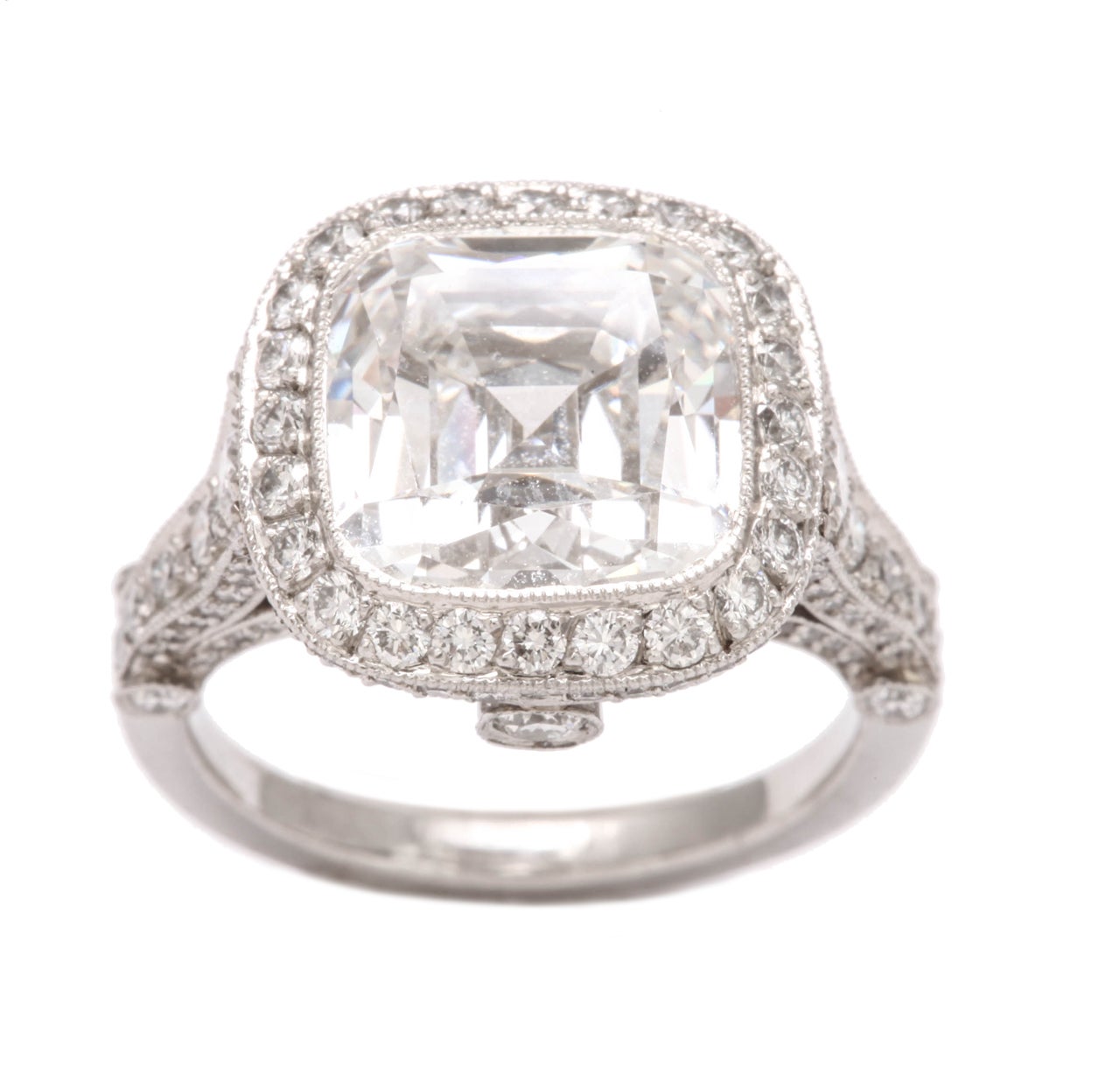 Tiffany & Co., Diamond Solitaire Ring For Sale