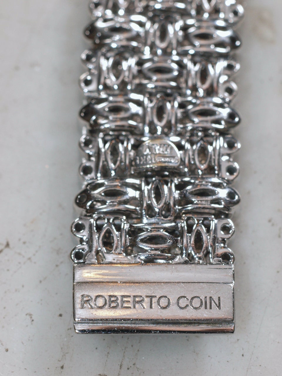 Roberto Coin Diamond White Gold Bracelet 2