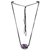Tina Chow Oiso Amethyst and Bamboo Pendant