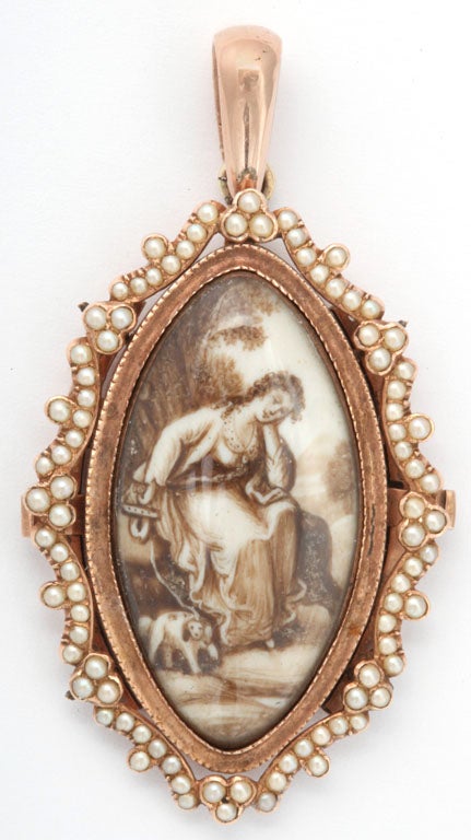 Ain't Love Grand? A Georgian Romantic Pendant Miniature