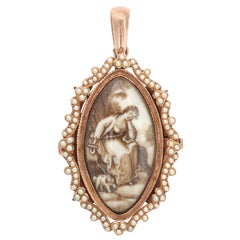 Ain't Love Grand? A Georgian Romantic Pendant Miniature