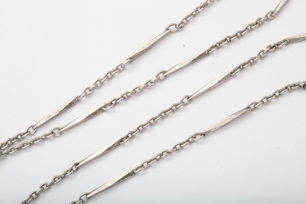 Elegant Diamond Platinum Lorgnette 1