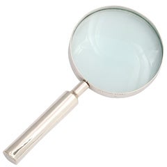 Antique Sterling Silver Magnifying Glass