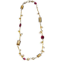 Vintage Luigi Scialanga Chain Necklace