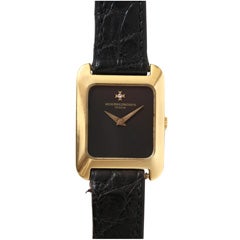 Vacheron & Constantin Lady's Yellow Gold Rectangular Wristwatch