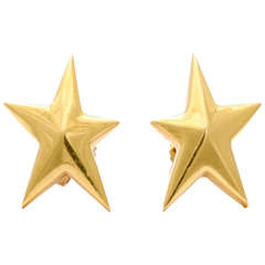 Tiffany & Co. Angela Cummings Star Earrings