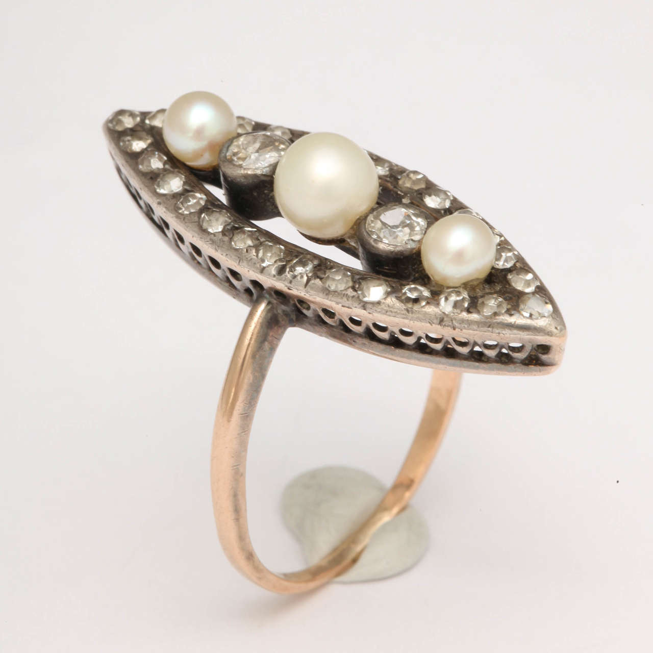edwardian pearl ring