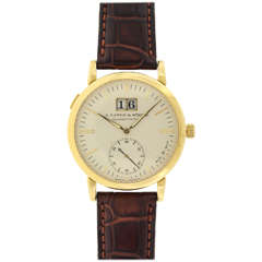 Lange & Sohne Yellow Gold Sax-O-Mat Automatic Wristwatch
