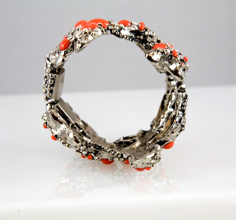 Valentino Coral Runway Cuff by Valentino 3