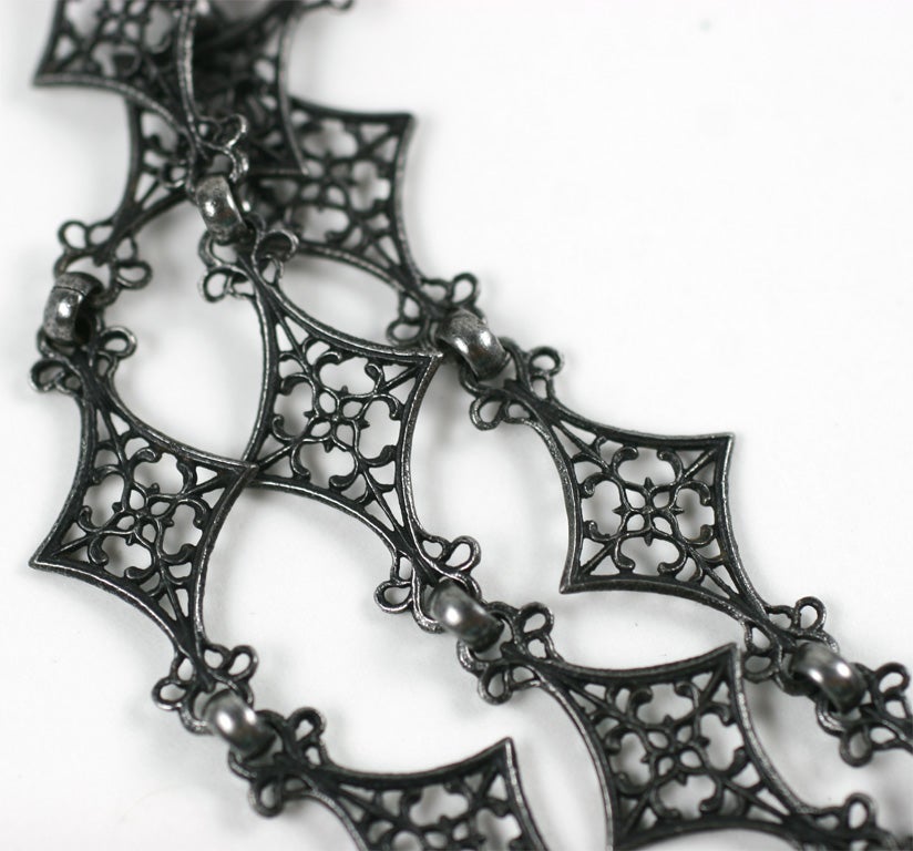 Berlin Iron Long Necklace, Era at 1stDibs