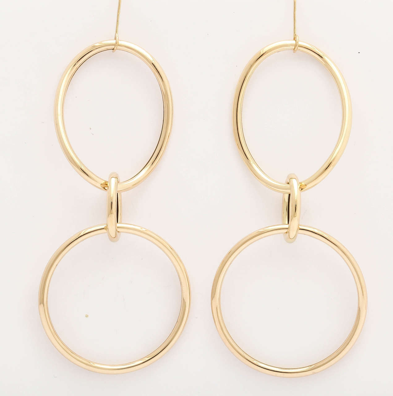 Faraone Mennella Medium Gold Stella Earrings In New Condition For Sale In New York, NY