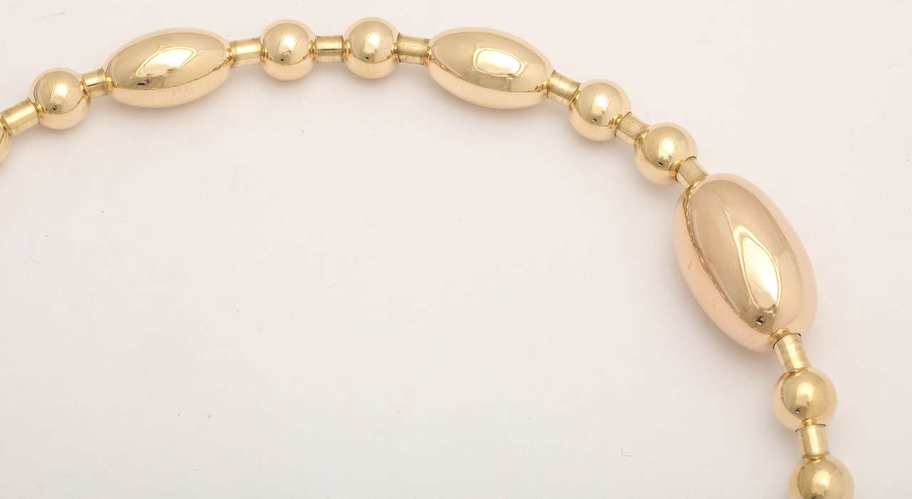 Faraone Mennella Tuca Tuca Diamond Gold Necklace For Sale 1