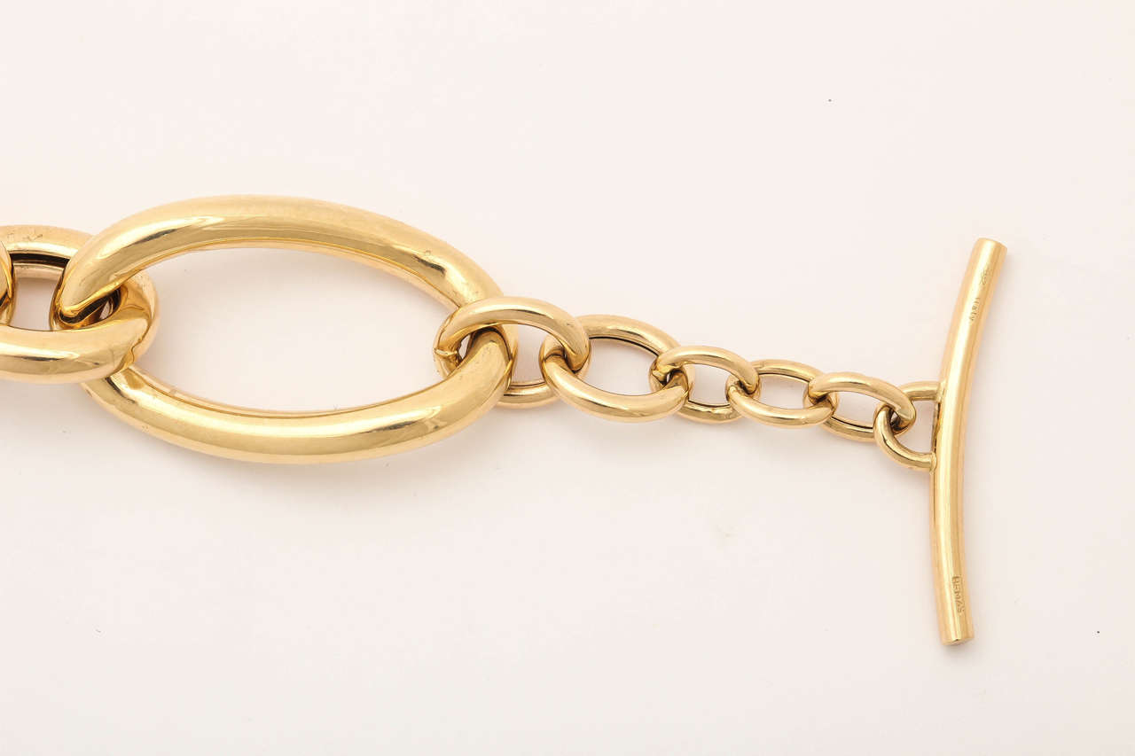 Faraone Mennella Gold Contessa Bracelet In New Condition For Sale In New York, NY