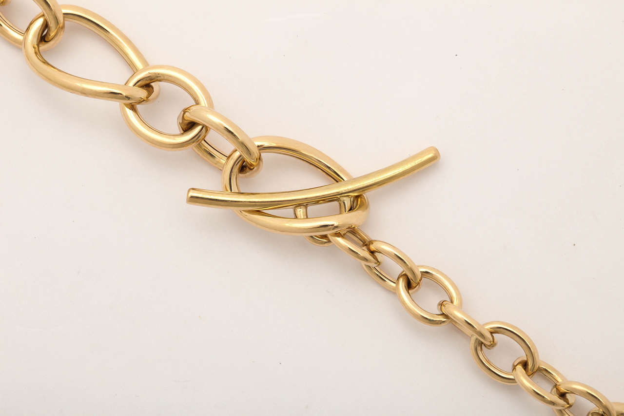 Modern Faraone Mennella Stella Gold Necklace For Sale