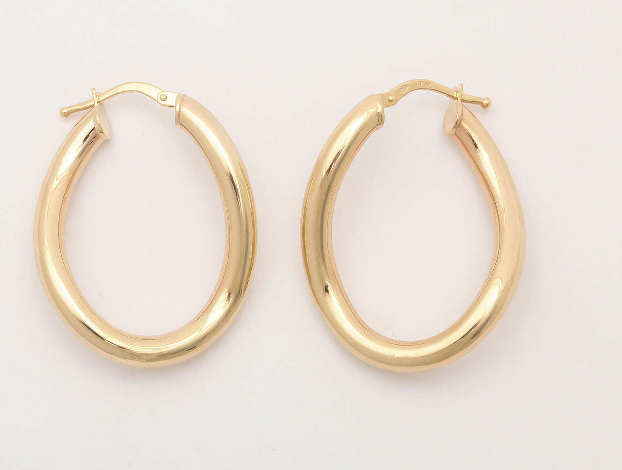 Modern Faraone Mennella Gold Wave Earrings
