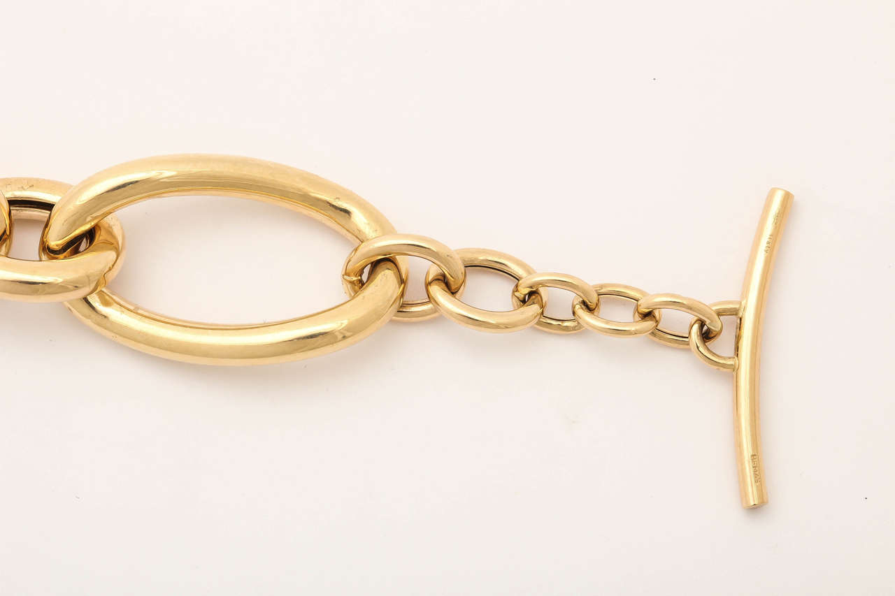 Faraone Mennella Gold Contessa Bracelet For Sale at 1stDibs