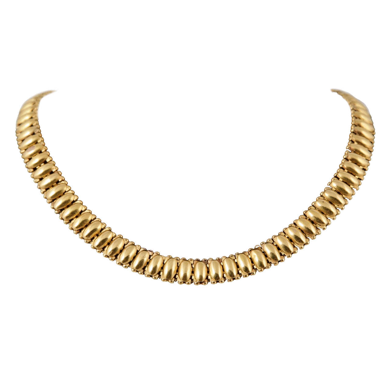 Victorian Gold Necklace For Sale
