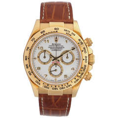 Rolex Yellow Gold Daytona Chronograph Wristwatch circa 2007