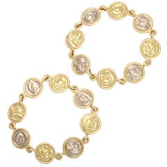 Gold Bracelet and Neckalce Combination by Elizabeth Gage