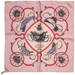 Hermes Silk Scarf In Box