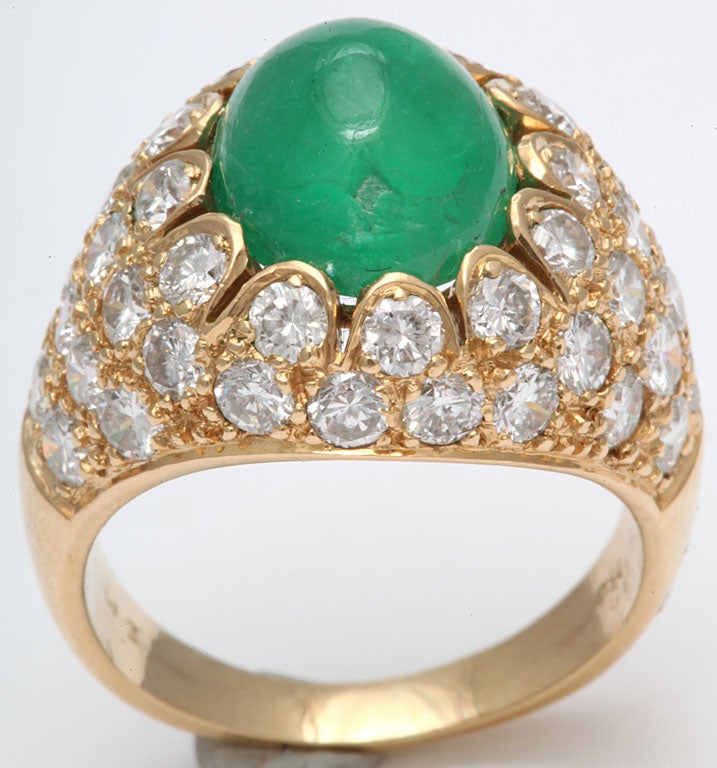 emerald pinky ring