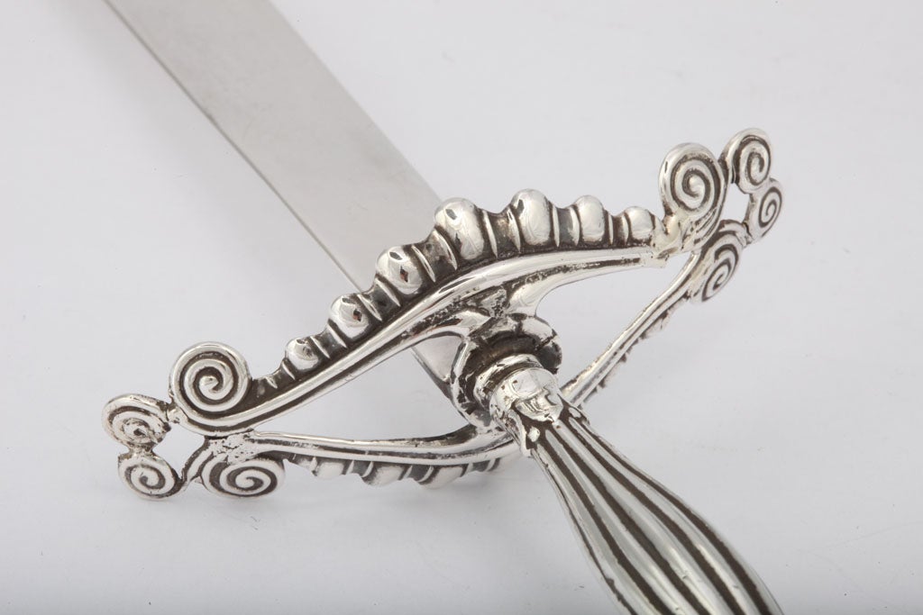 Sterling Silver Sword-Form Letter Opener 1