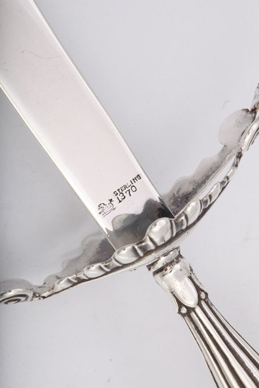 Sterling Silver Sword-Form Letter Opener 3