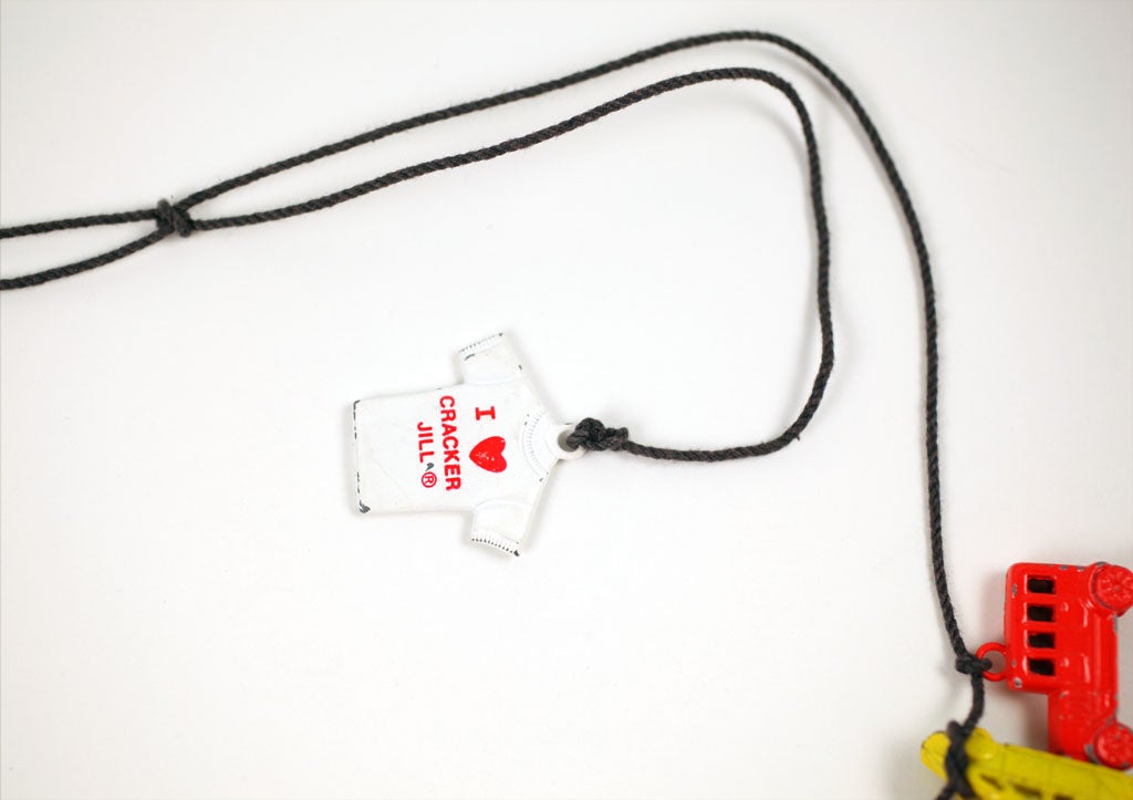 Cracker Jill Charm Necklace at 1stDibs