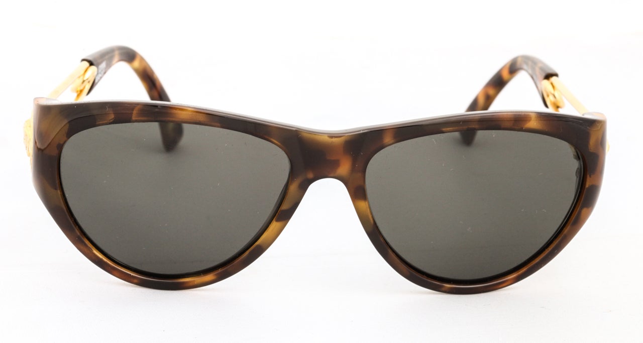 Gianni Versace Safety Pin Sunglasses Mod 427 Col 279 at 1stdibs