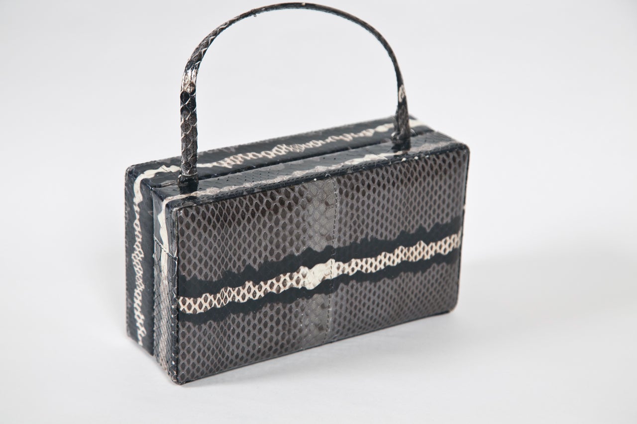 calvin klein skin colorblock handbag For Sale at 1stDibs