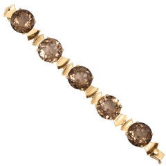 Retro Gold 
Topaz Flashlight Bracelet