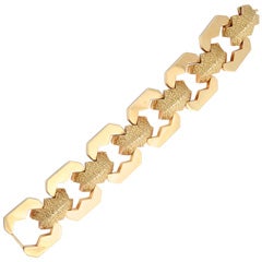 Tiffany Retro Machine Age Gold Bracelet