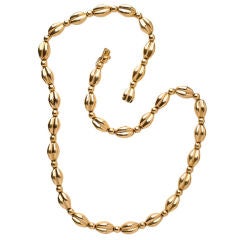 Lalaounis Gold Bead necklace