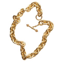 Elizabeth Locke Gold Necklace