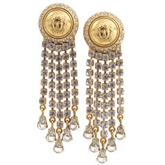 FABULOUS GIANNI VERSACE CHANDELIER EARRINGS