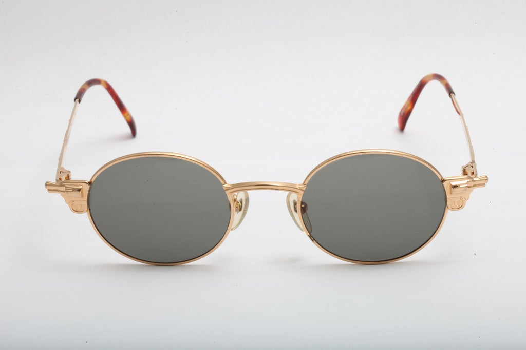 Rare lunettes de soleil Vintage Junior Gaultier.