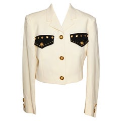 Gianni Versace Jacket with Medusa Buttons 3