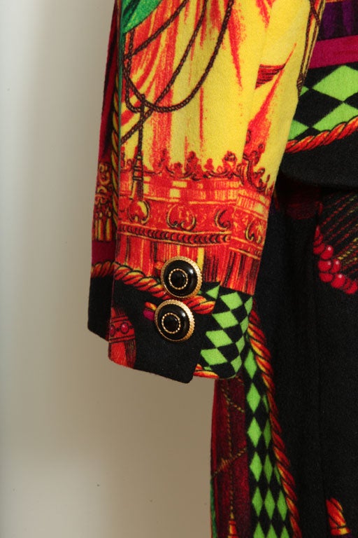 Gianni Versace Couture Theater Print Suit For Sale 1