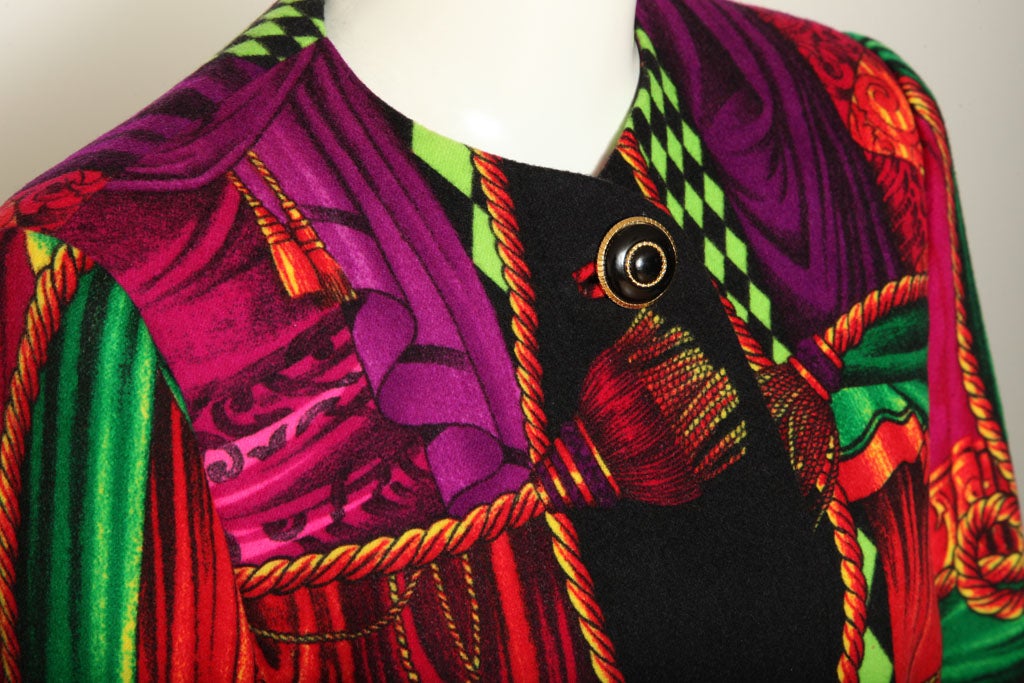 Gianni Versace Couture Theater Print Suit For Sale 2