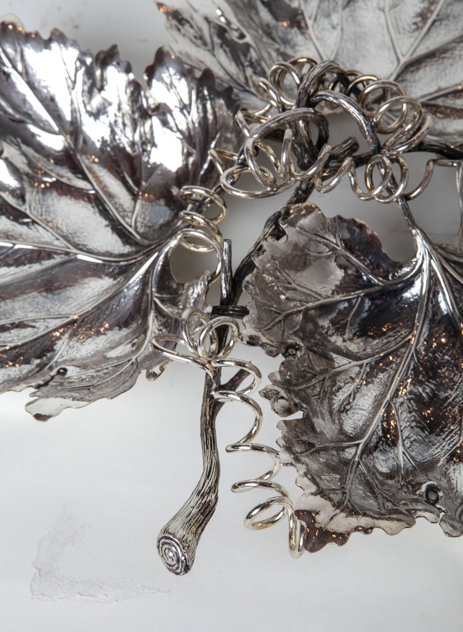 Buccellati silver centerpiece In Excellent Condition For Sale In Bologna, IT