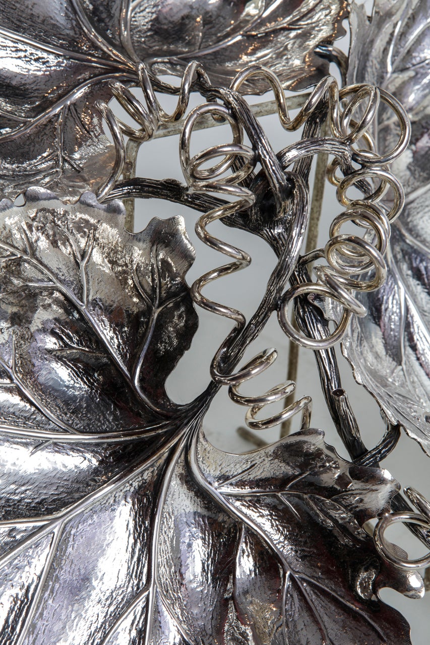 Buccellati silver centerpiece For Sale 1