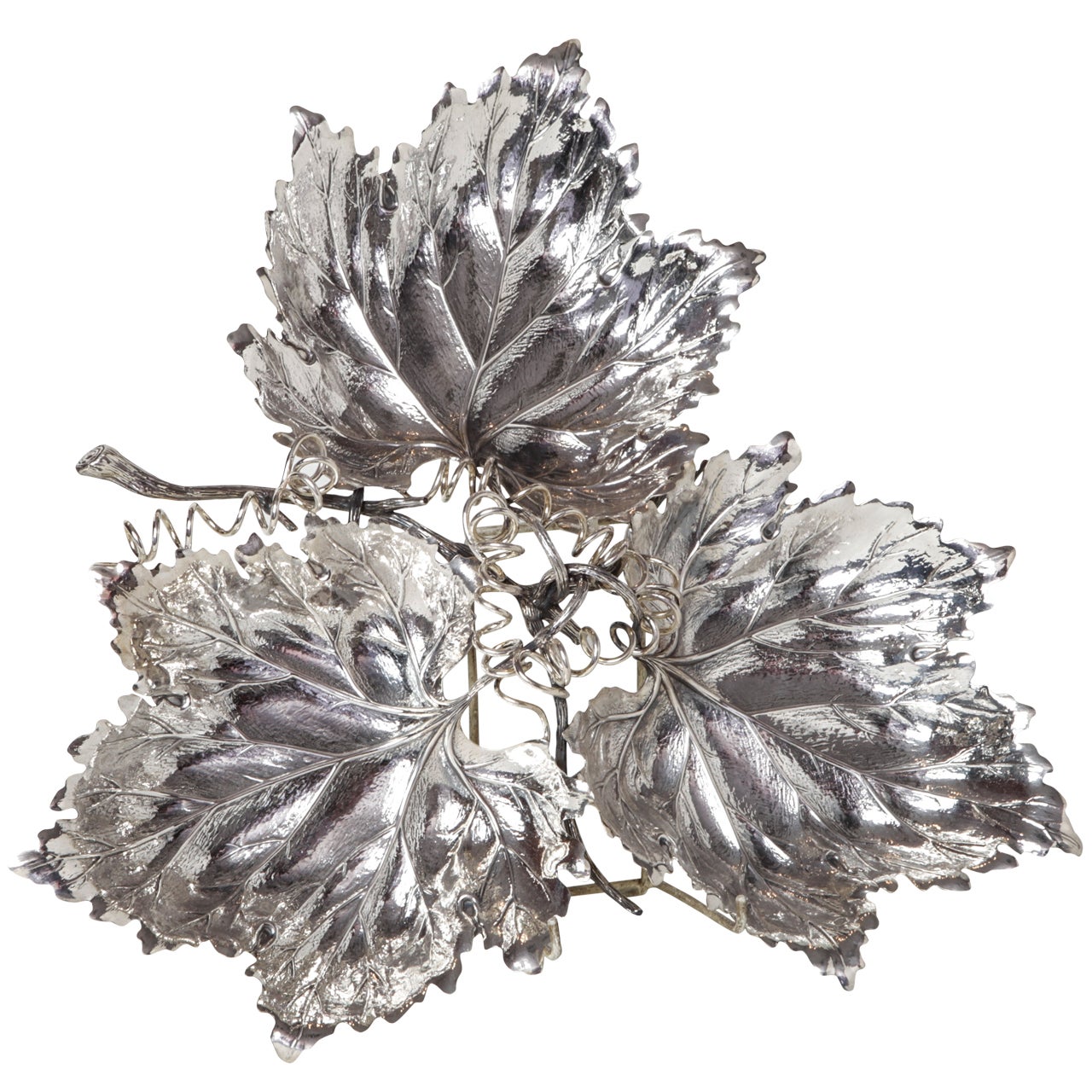 Buccellati silver centerpiece For Sale
