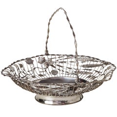 George III Silver basket